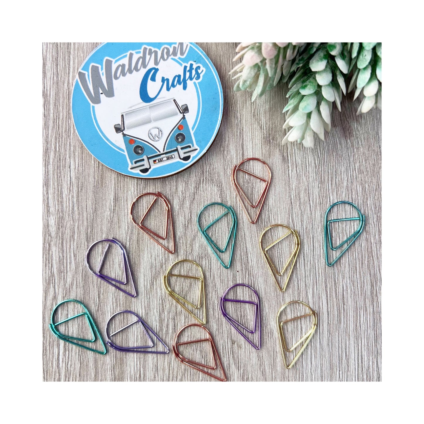 Clips de Colores 12 Pcs