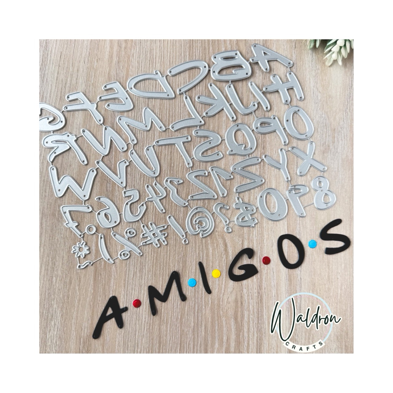 Troquel ABC + Números Amigos