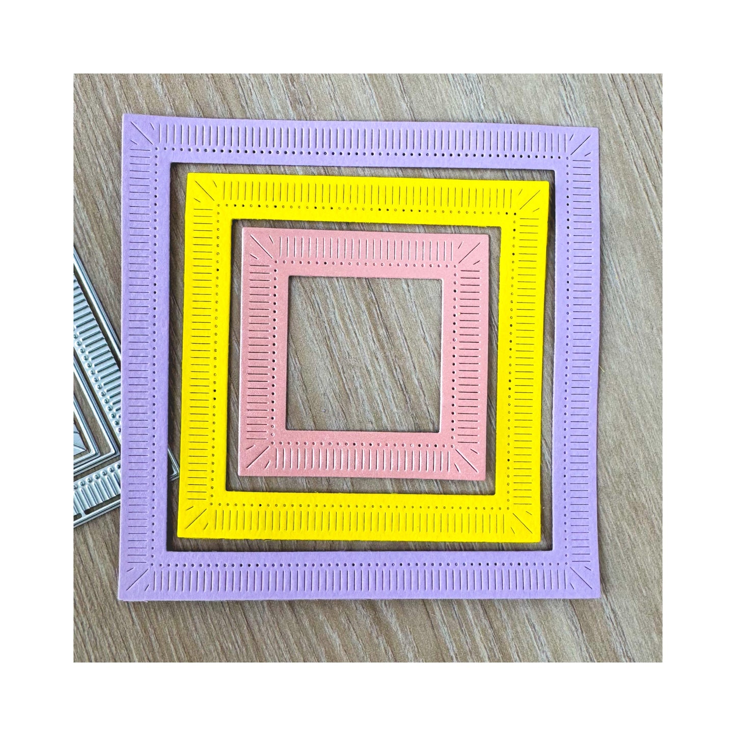 Troquel Cuadros Rayitas