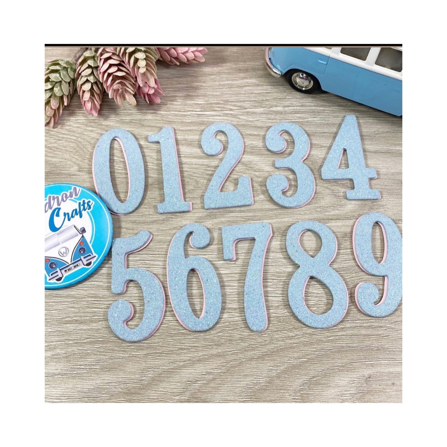 Troquel Números 5 cms