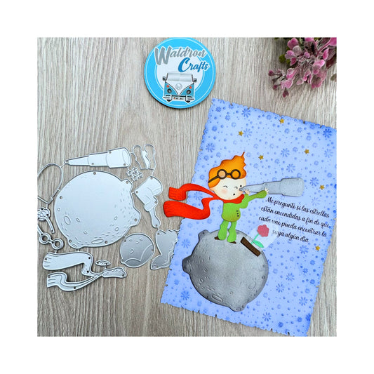 Troquel Principito Telescopio