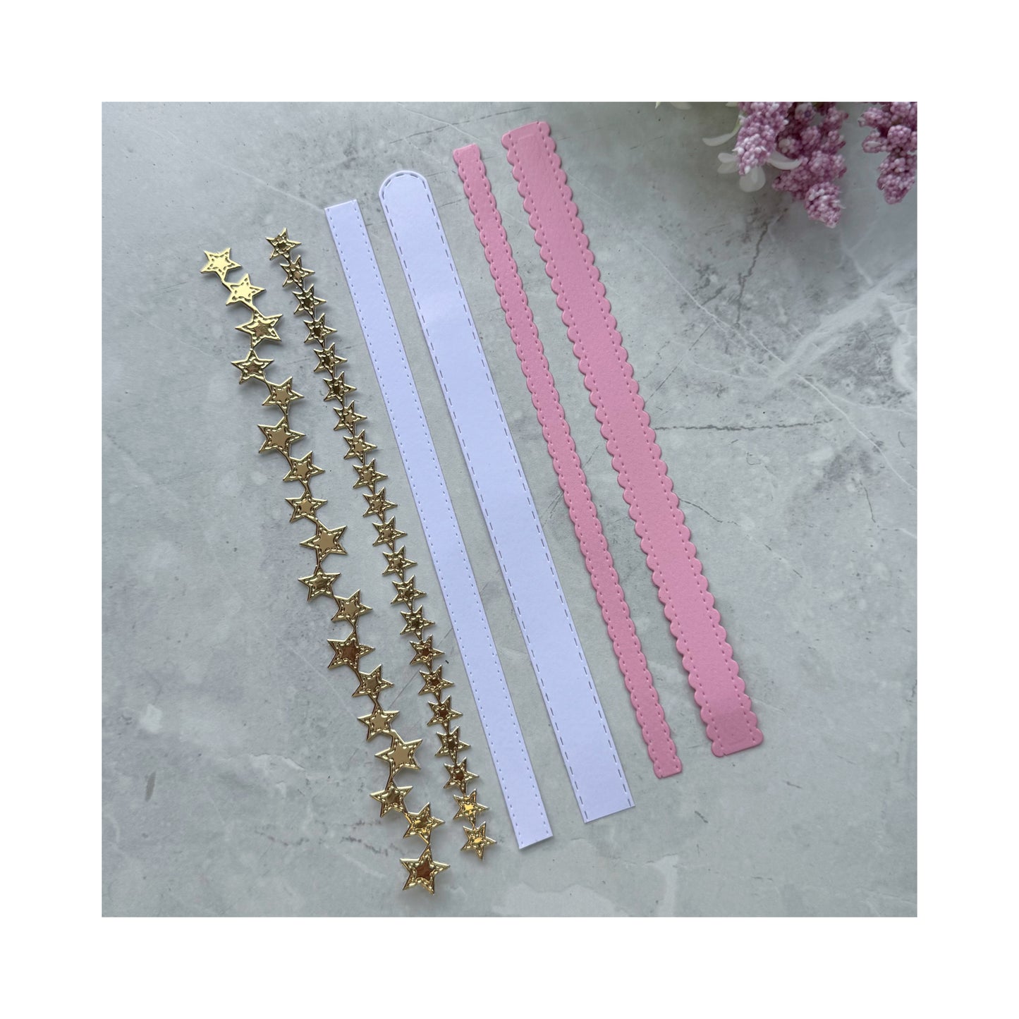 Troquel Tiras Decorativas Set x 6