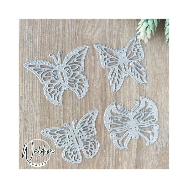 Troquel Mariposas x 4