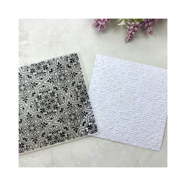 Carpeta de Embossing Mosaico Maltés