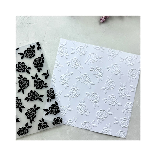 Carpeta de Embossing Rosas