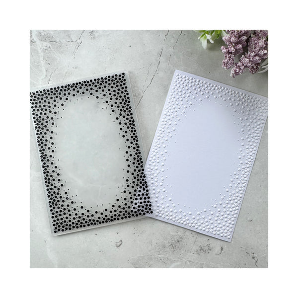 Carpeta de Embossing Ventana Puntos