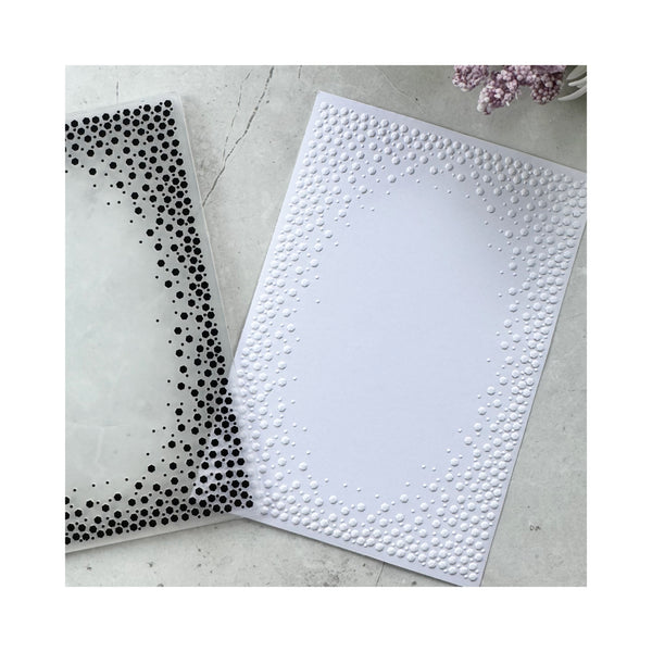 Carpeta de Embossing Ventana Puntos