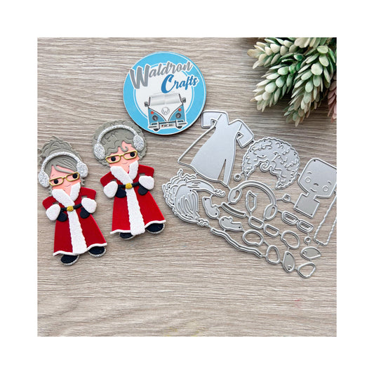 Troquel Sra Claus x 2