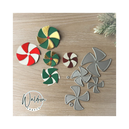 Troquel Espiral Caramelos Set x 4