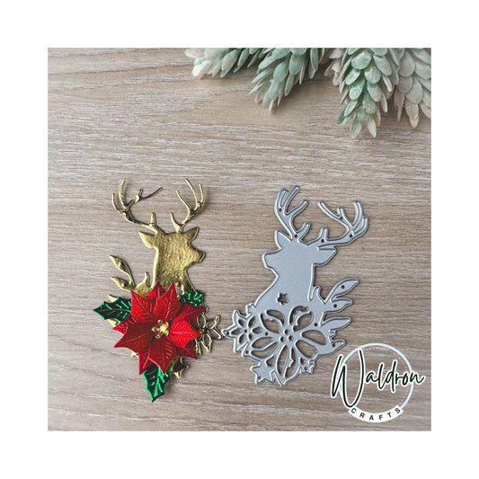 Troquel Reno Navideño