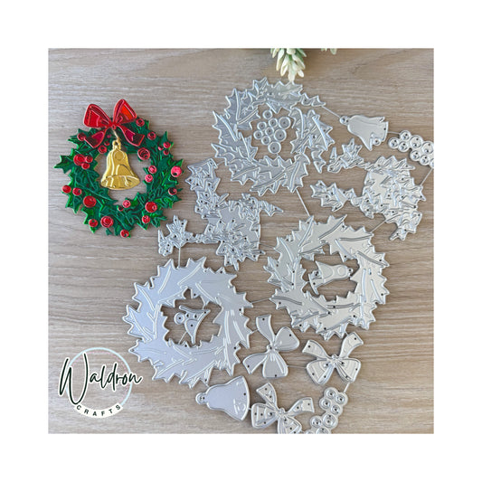 Troquel Corona Navideña