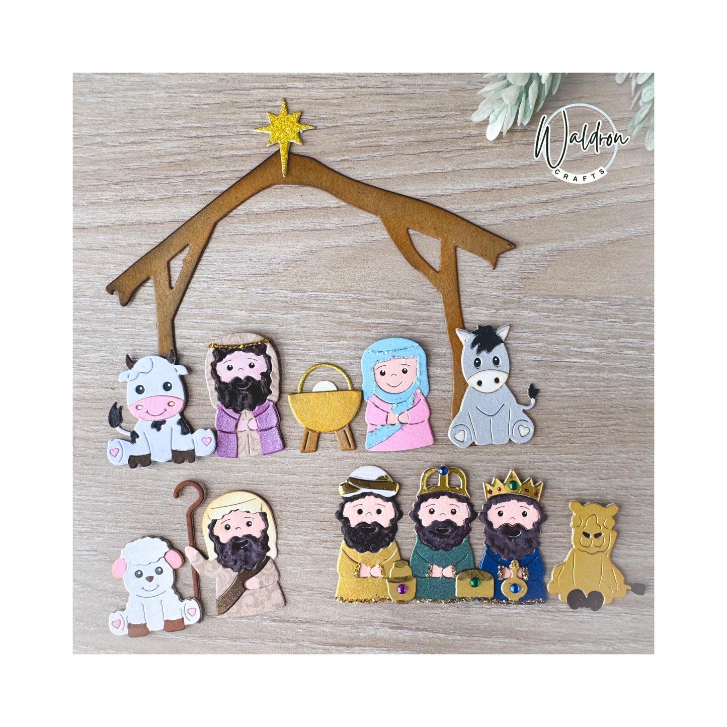 Troquel Nacimiento 19 Pcs