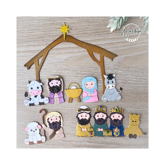 Troquel Nacimiento 19 Pcs