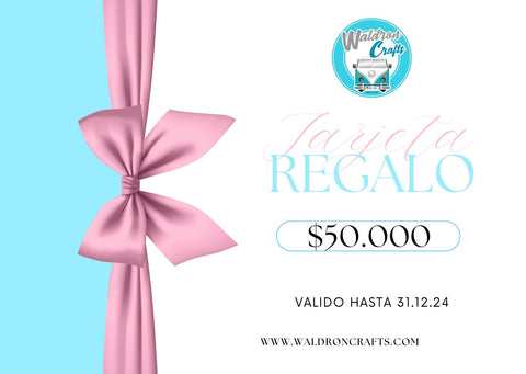 Tarjeta de Regalo Waldron Crafts