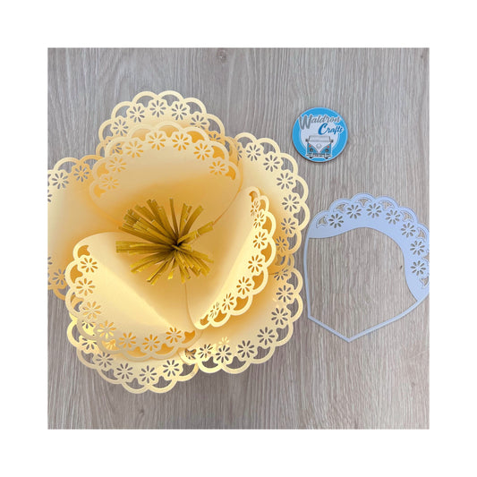 Troquel Pétalo Calado Grande