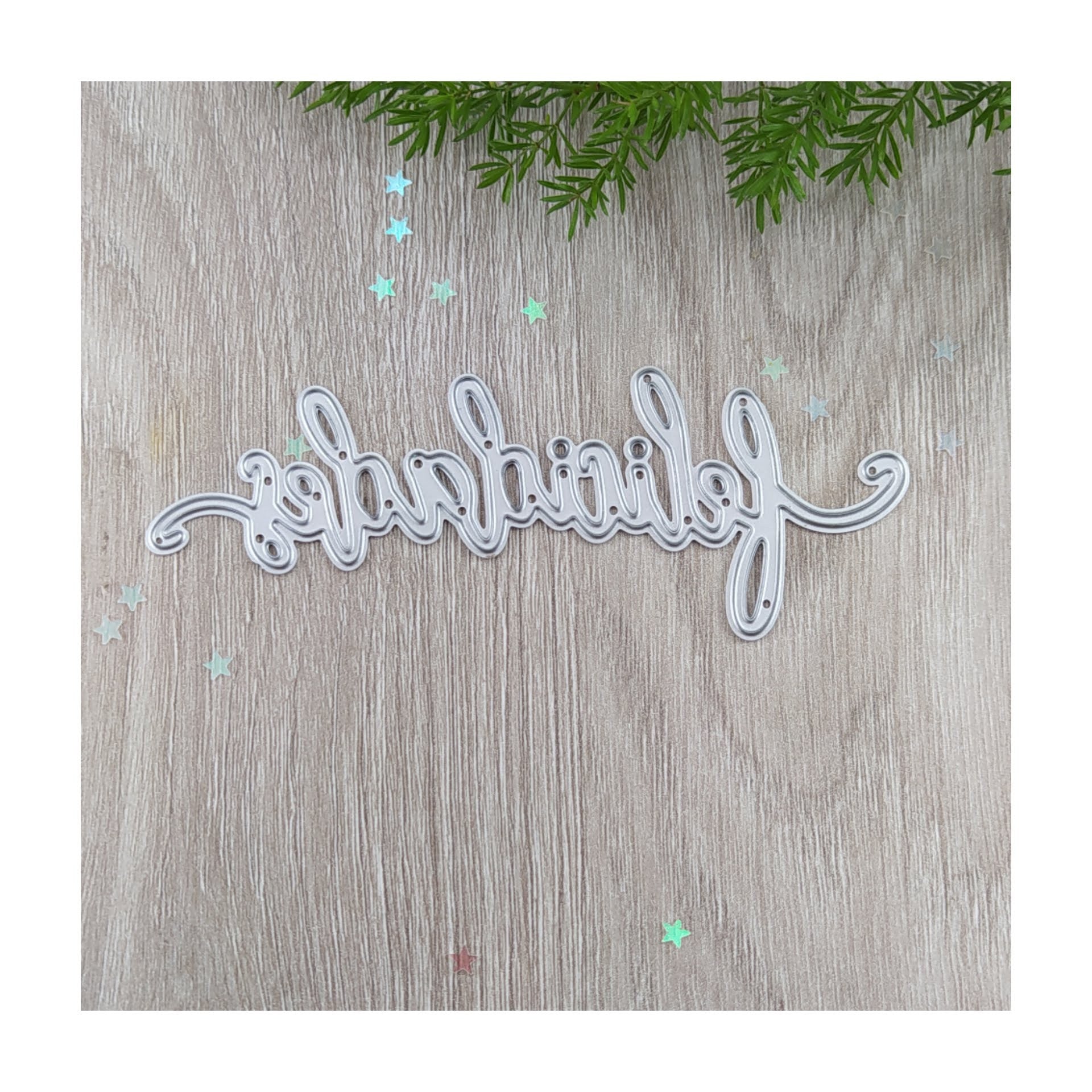 Troquel Felicidades.