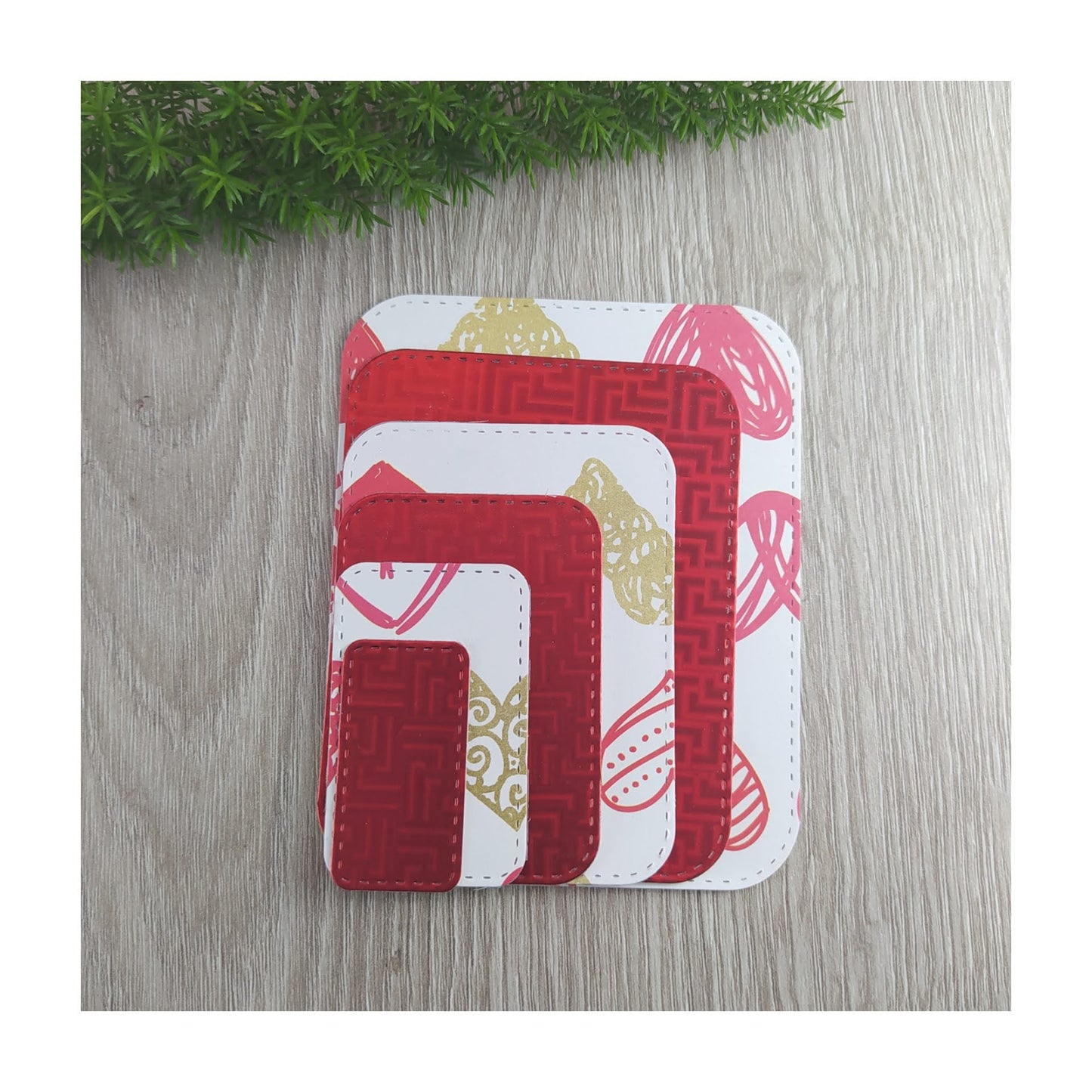 Troquel Set Básico Rectángulos  X 6.