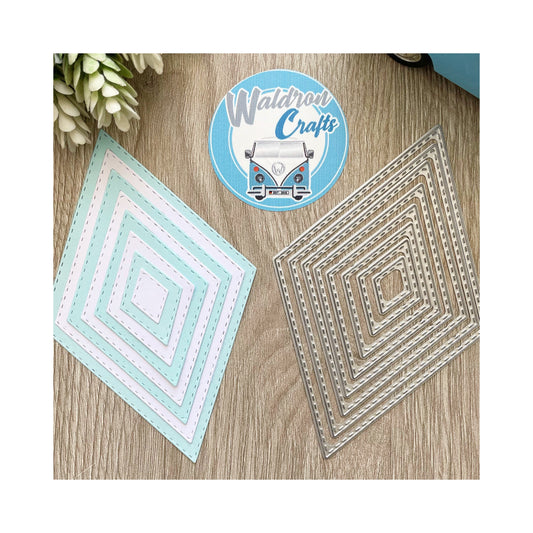 Troquel Rombos Set x 8