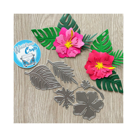 Troquel Flor Tropical